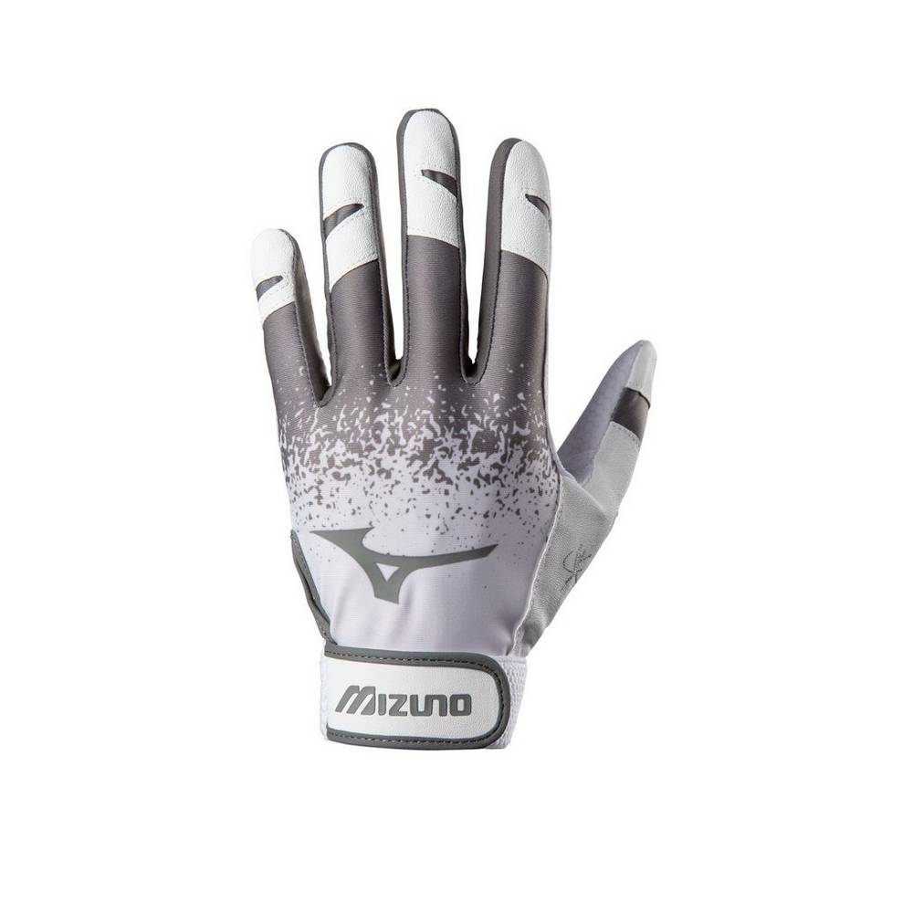 Damske Rukavice Mizuno Finch Softball Batting Siva Vypredaj JHPM61427